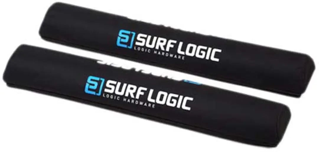 Surflogic Gewatteerde Dakdragerbeschermer Zwart 50 cm