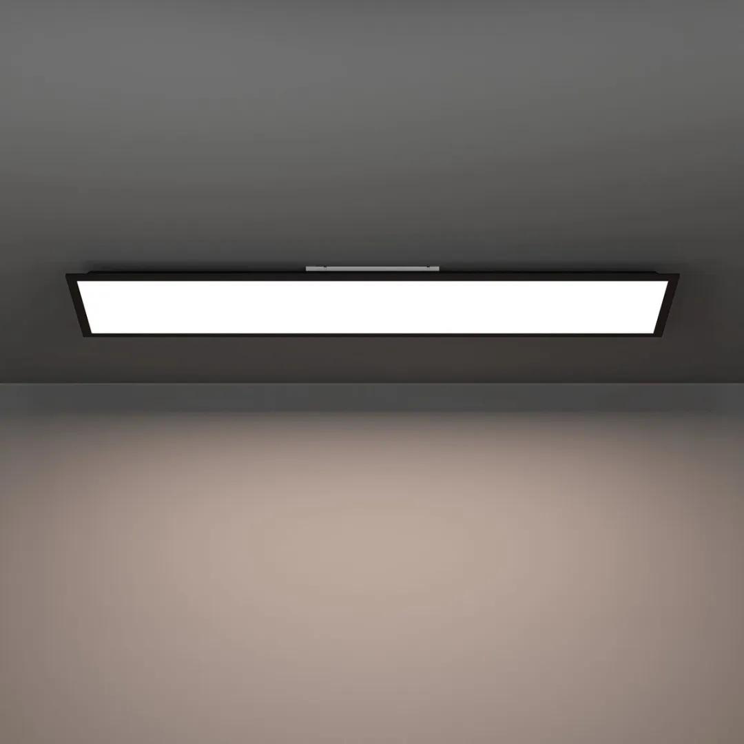 EGLO connect.z Moradillo LED Paneel 119.5x29.5cm - Zwart