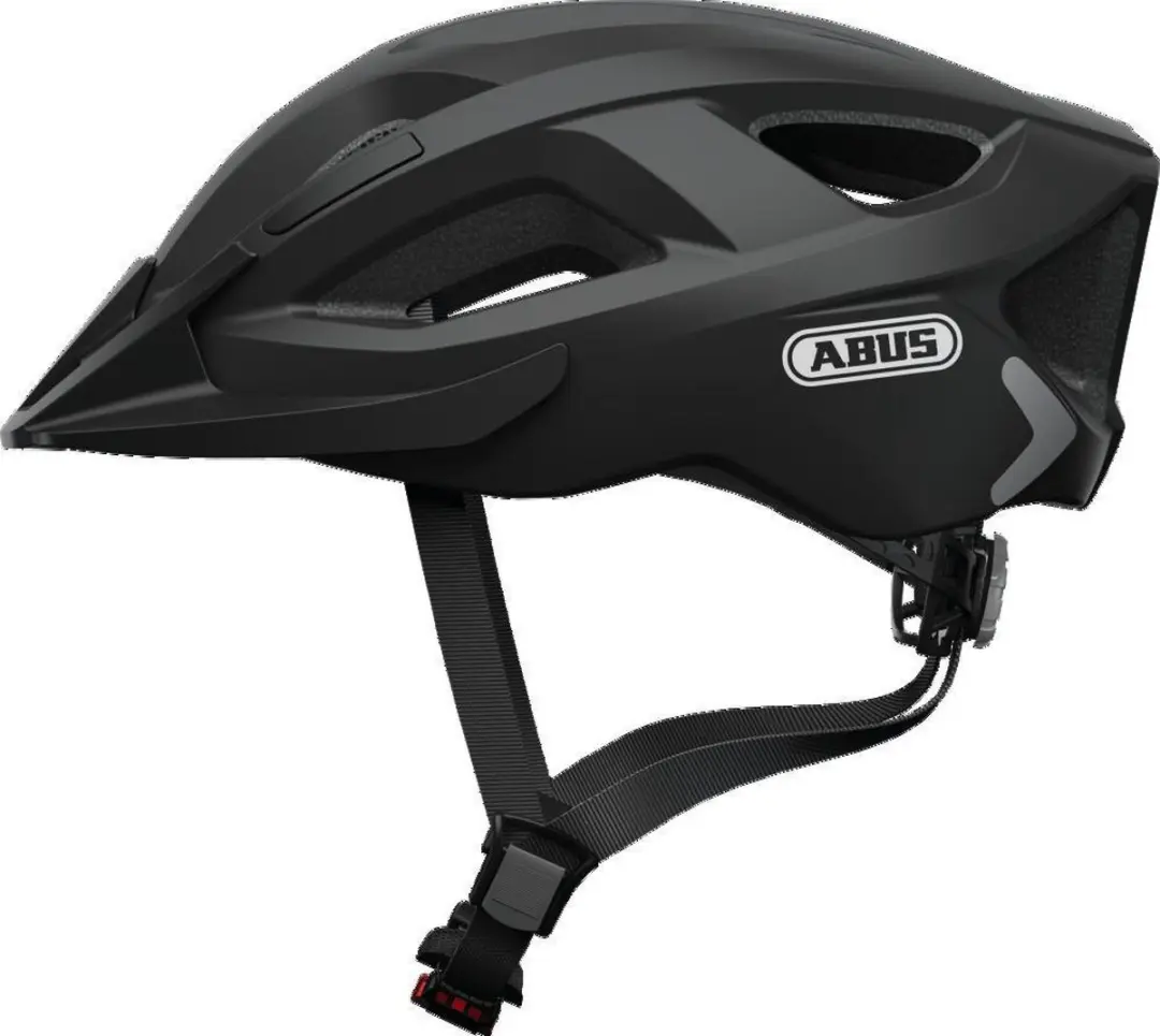 ABUS Aduro 2.0 Fietshelm, zwart Hoofdomtrek S
