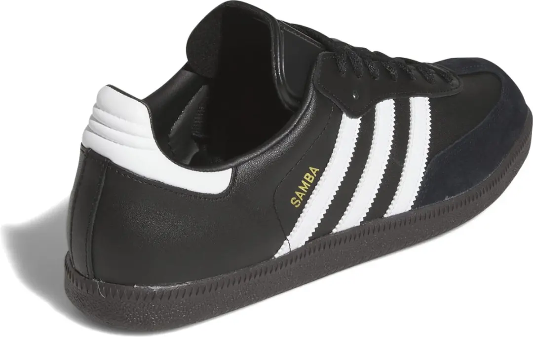 adidas Samba Leren Sneakers - Zwart - afbeelding 3 van 6