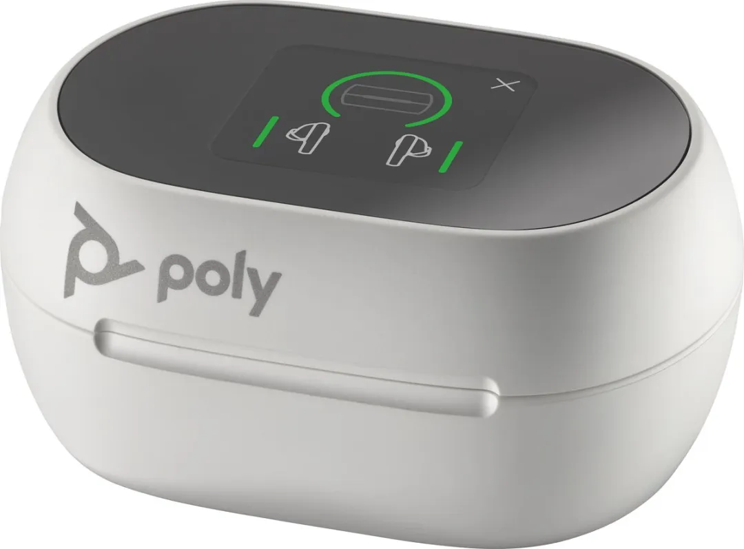 Poly Voyager Free 60+ UC M White Earbuds - Wit
