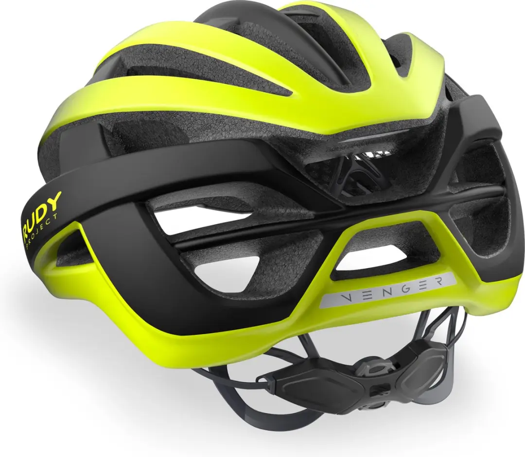 Rudy Project Venger Fietshelm HL660120 - Geel/Zwart - afbeelding 2 van 5