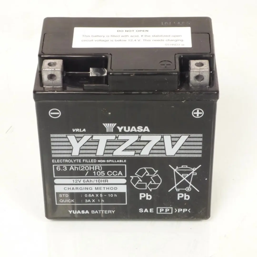 SLA-accu Yuasa voor scooter Yamaha 125 RAYZR 2024 tot 2025 YTZ7V / 12V 6.3Ah Nie