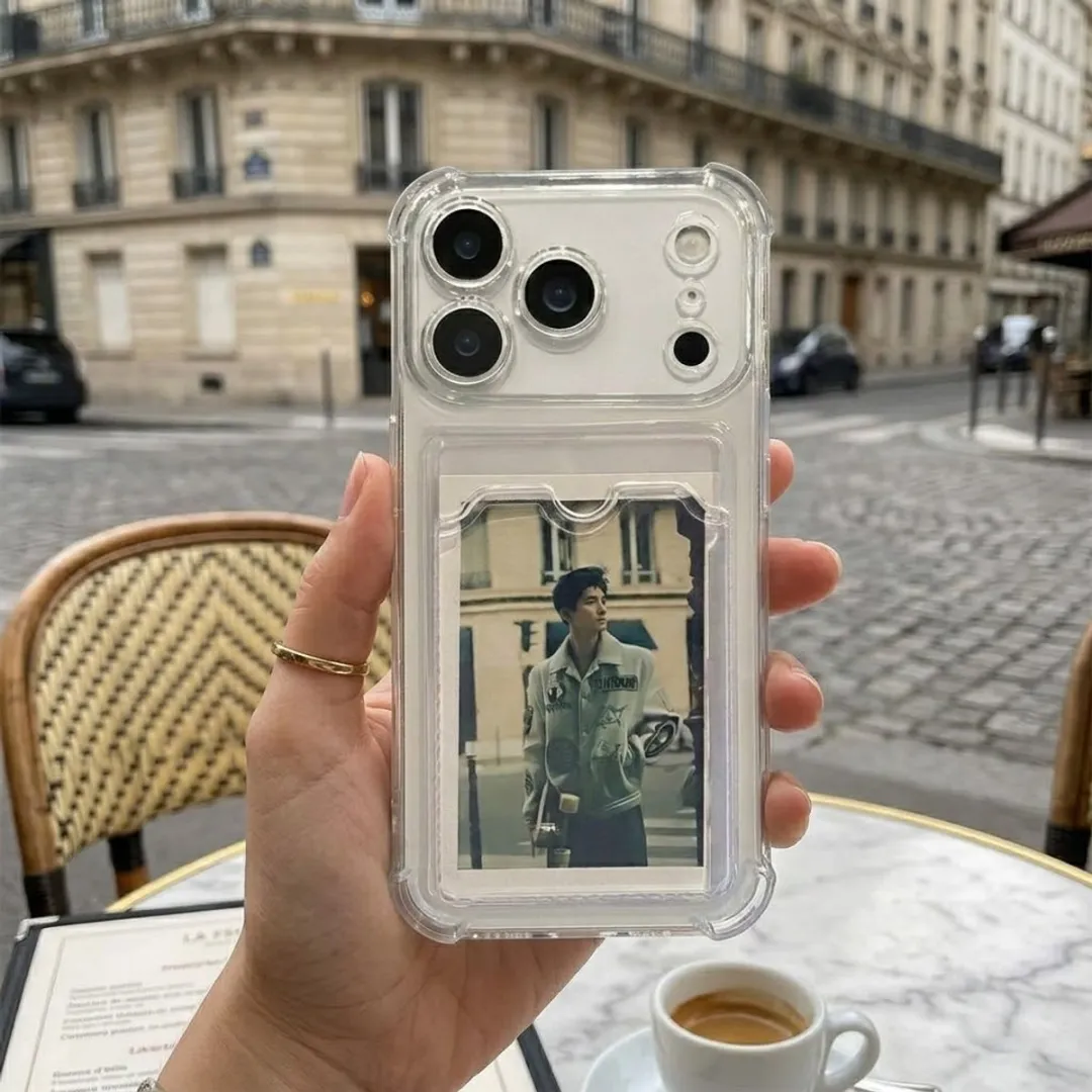 NUVEX iPhone 17 Pro Hoesje Transparant - TPU Schokbestendig