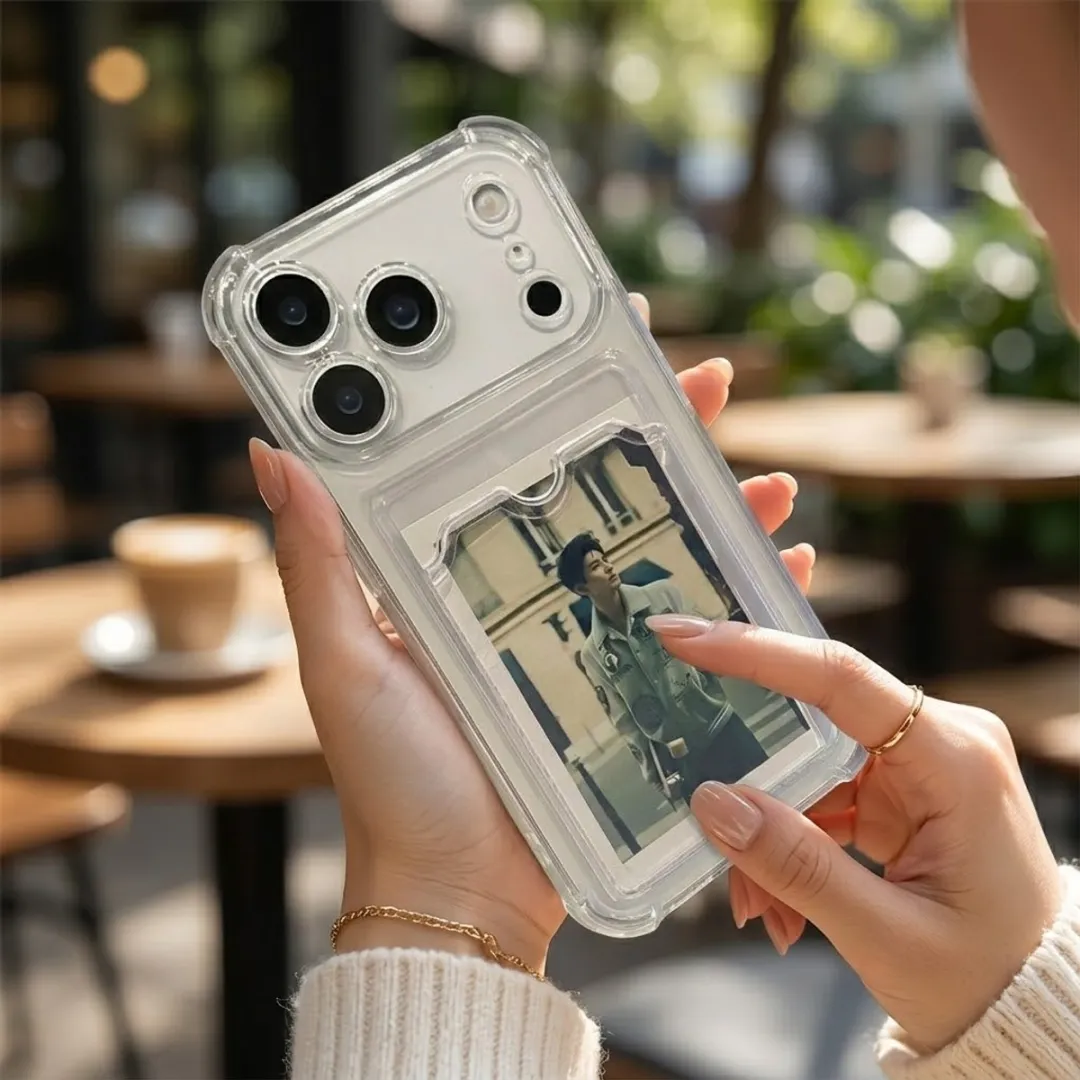 NUVEX iPhone 17 Pro Hoesje Transparant - TPU Schokbestendig