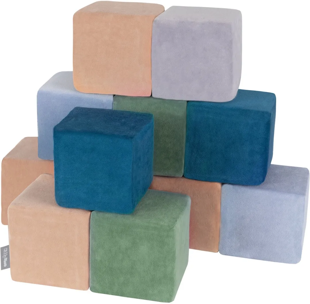 KiddyMoon Foam Kubussen Montessori Speelgoed