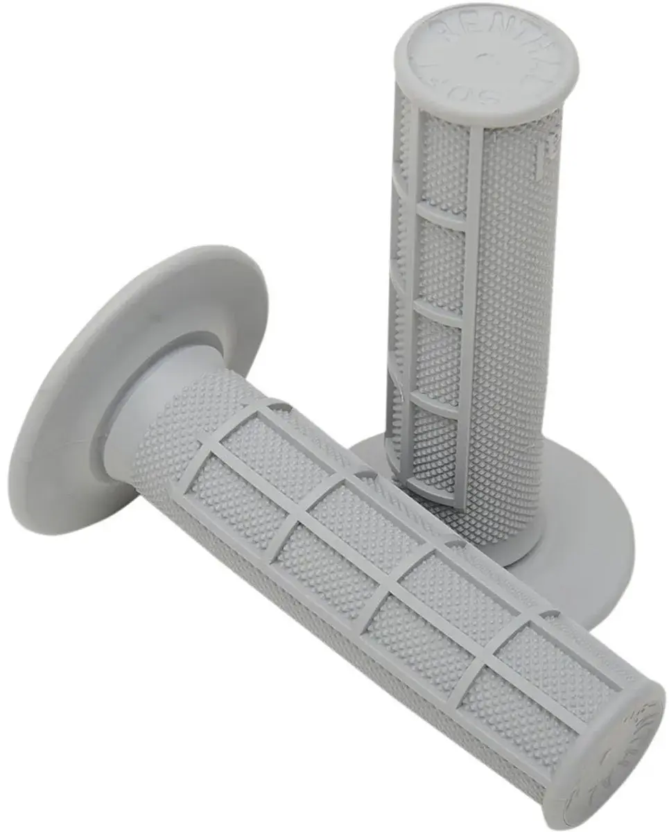 Renthal Mx Diamond/waffle Soft Handvatten Grijs 22.2 mm