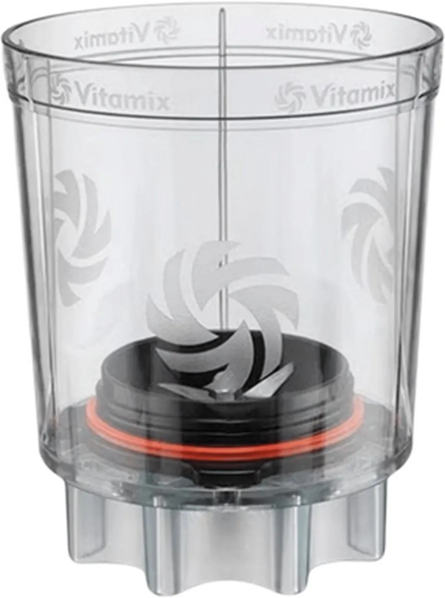 Vitamix Blender to go Bekers 0,6L - 2 Stuks - Zwart/Transparant