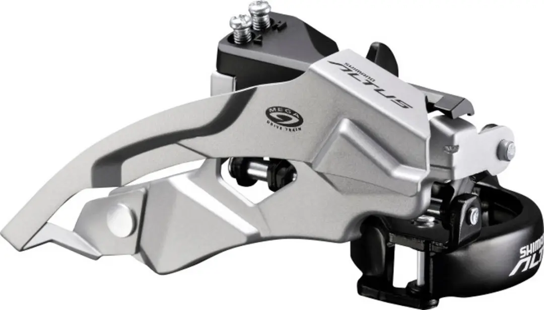 Shimano Altus`` Fd-m370 Mod.17 Voorderailleur Zilver 3 x 9s