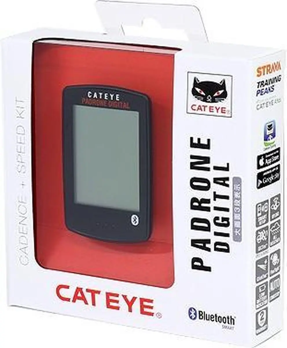 CatEye Padrone Digital CC-PA400B Fietscomputer - Zwart - afbeelding 5 van 6