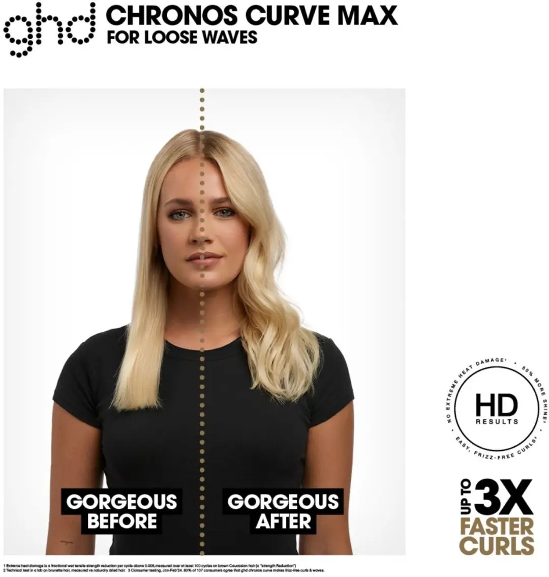 ghd Chronos Curve Max Wand 38mm - Limited Edition Xmas 2026 - afbeelding 5 van 6