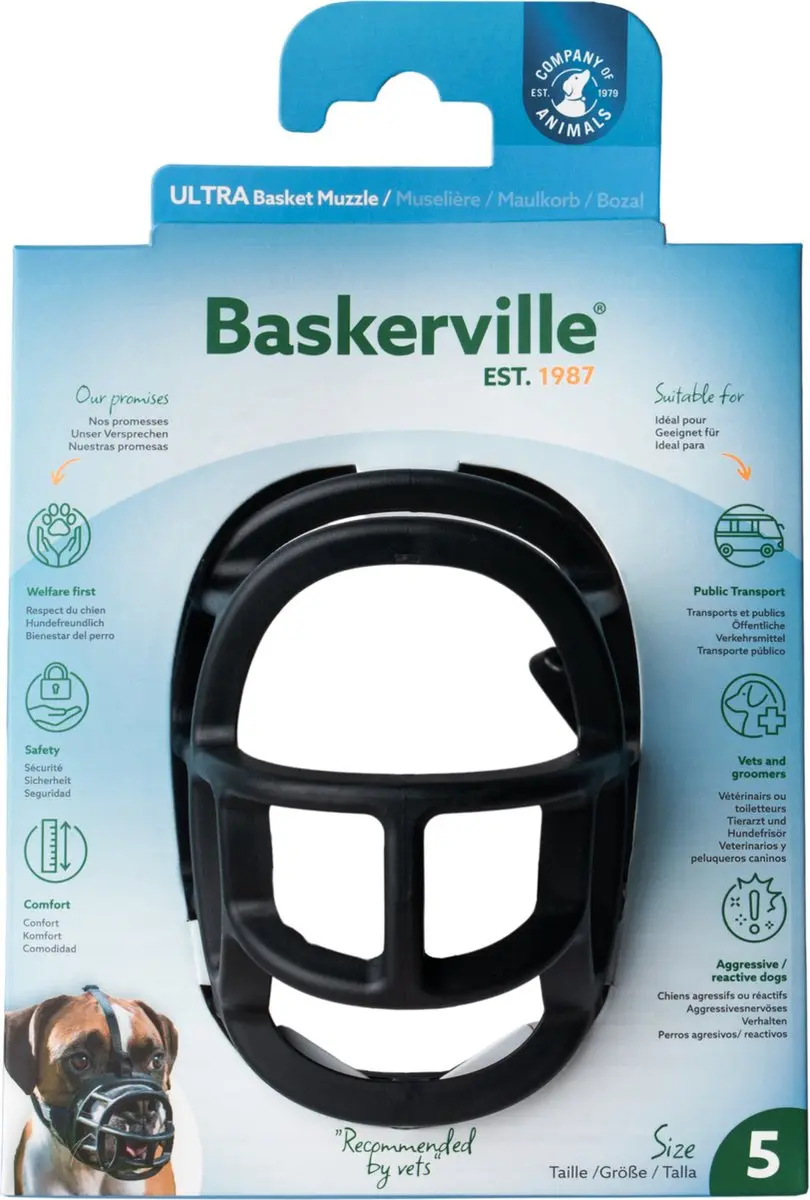 Baskerville Ultra Muilkorf Nr 5