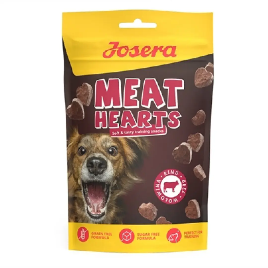 Josera Meat Hearts Rundvlees Hondensnack