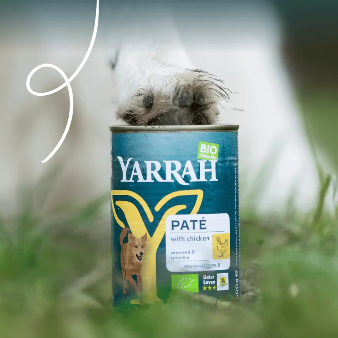 Yarrah Hondenvoer Paté Kip 400g - afbeelding 5 van 6