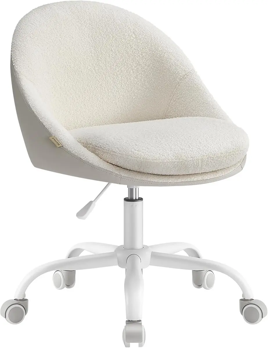 Songmics OBG020W01, Gecapitonneerde zitting, Gecapitonneerde rugleuning, Beige /