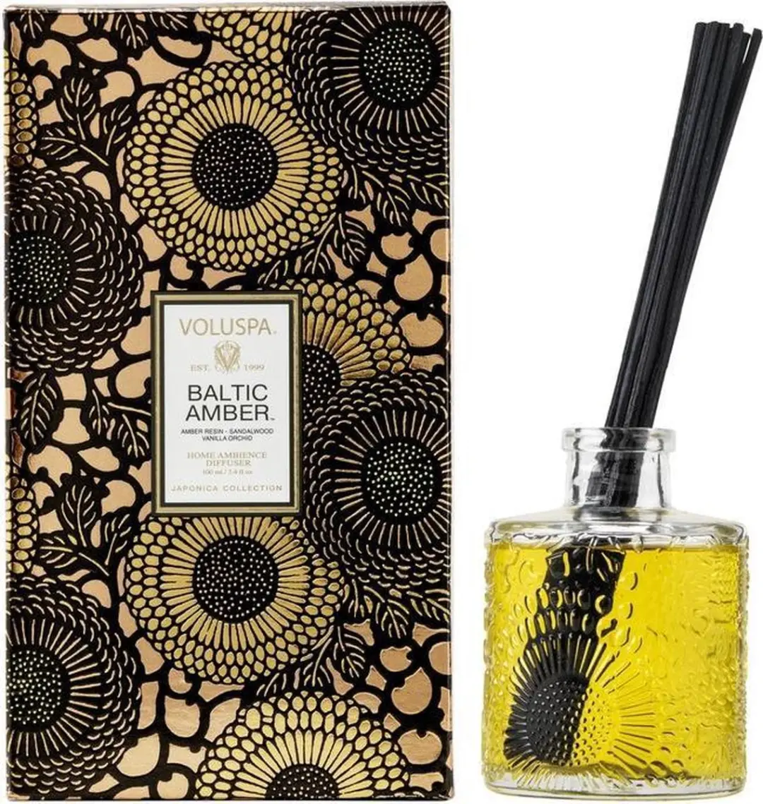 Voluspa Home Ambience Diffuser Baltic Amber - 100ml - afbeelding 3 van 4