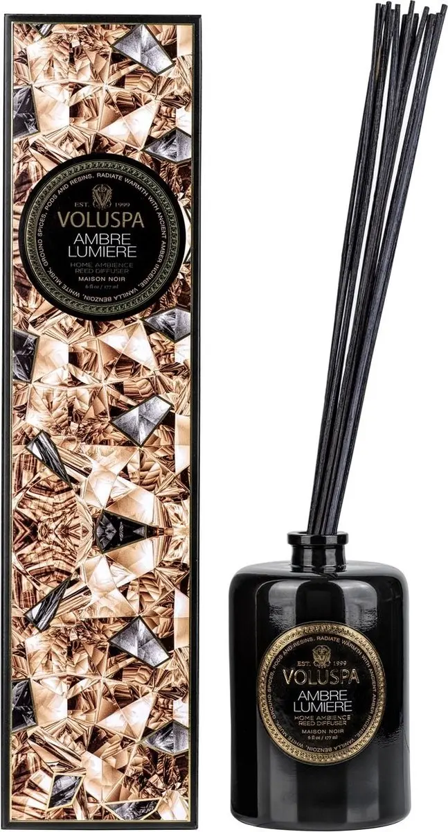 Voluspa Maison Noir Ambre Lumiere Geurstokjes