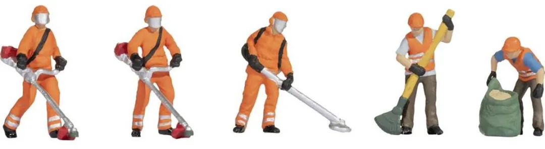 Noch Maaiwerkzaamheden Schaal H0 - 5 Figuren