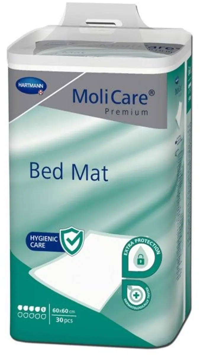 Hartmann Molicare Premium Bed Mat 5 gouttes 60 x 60 cm