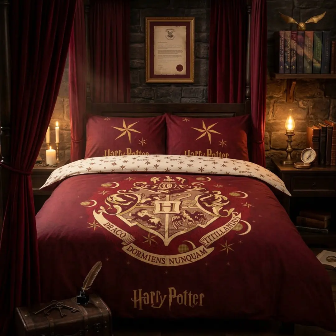 Harry Potter Dekbedovertrek Hogwarts