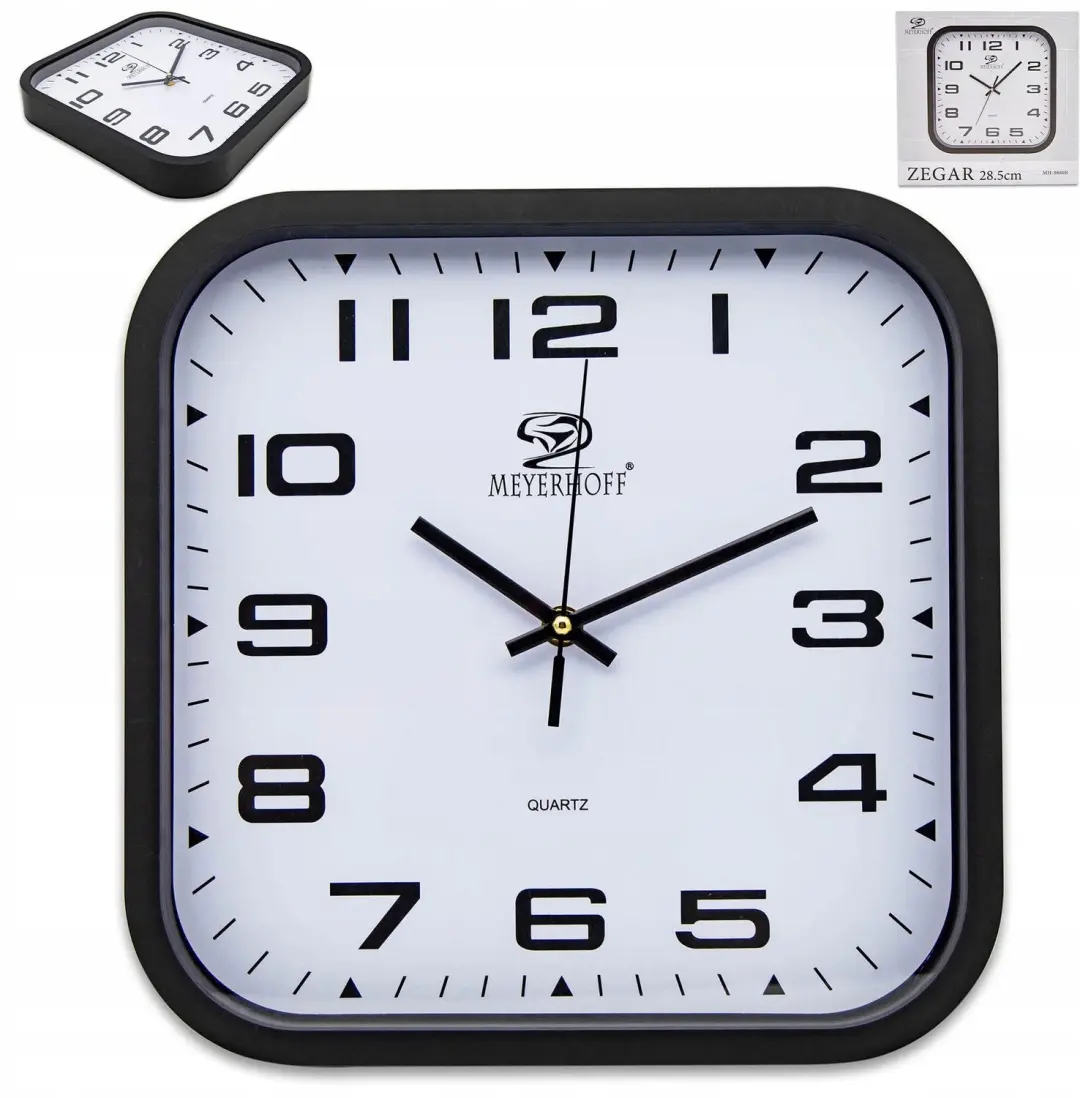 Wandklok 28,5 cm