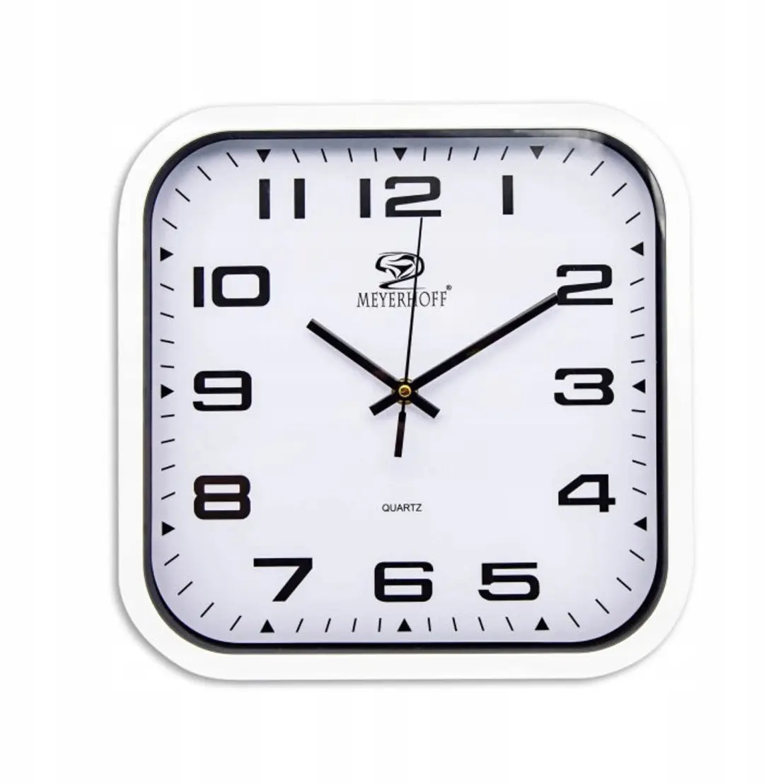 Wandklok Vierkant 28,5 cm