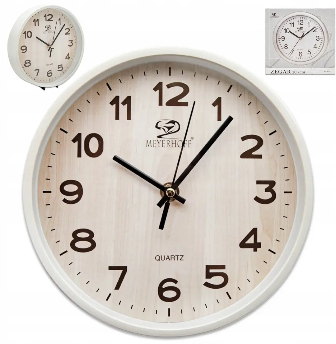 Wandklok 20 cm