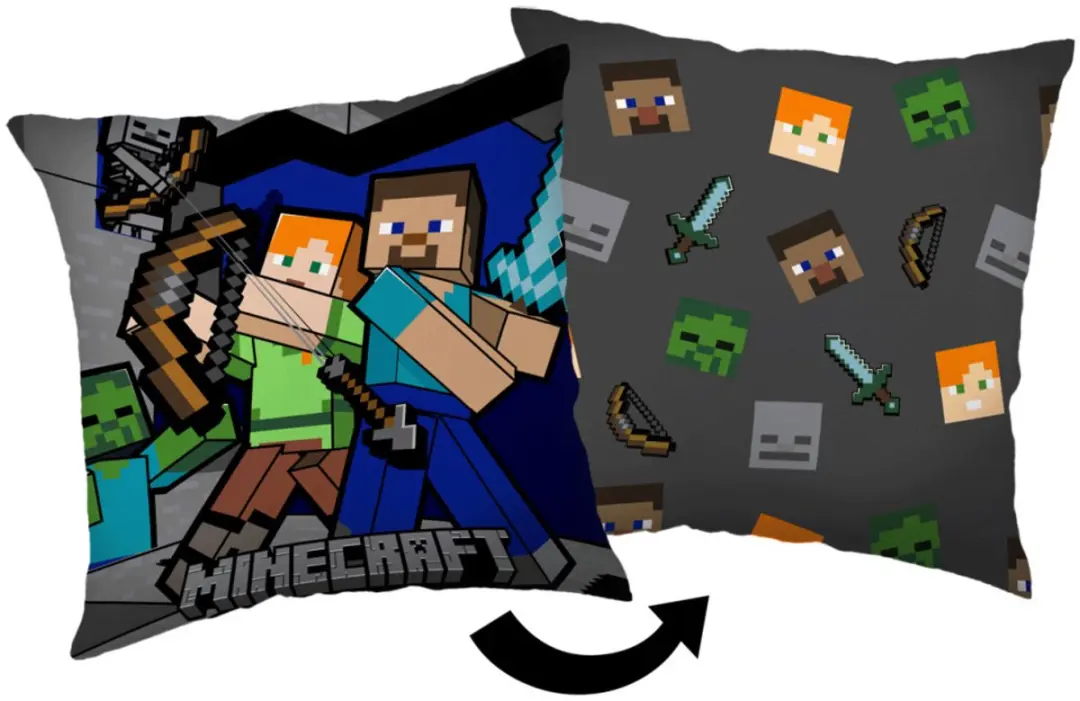 Minecraft sierkussen Surivival Mode 40X40 cm