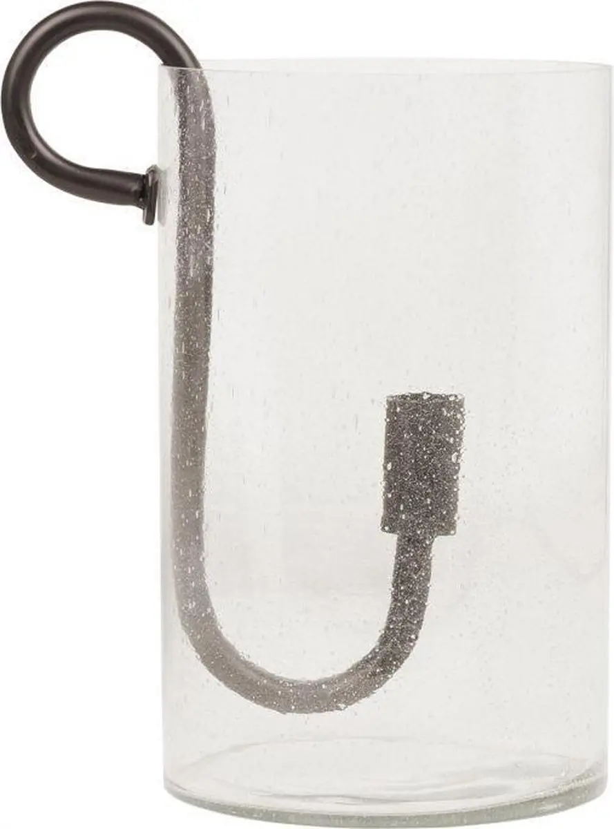 Countryfield Serge L Kandelaar op Haak - 30cm - Zwart - afbeelding 2 van 2