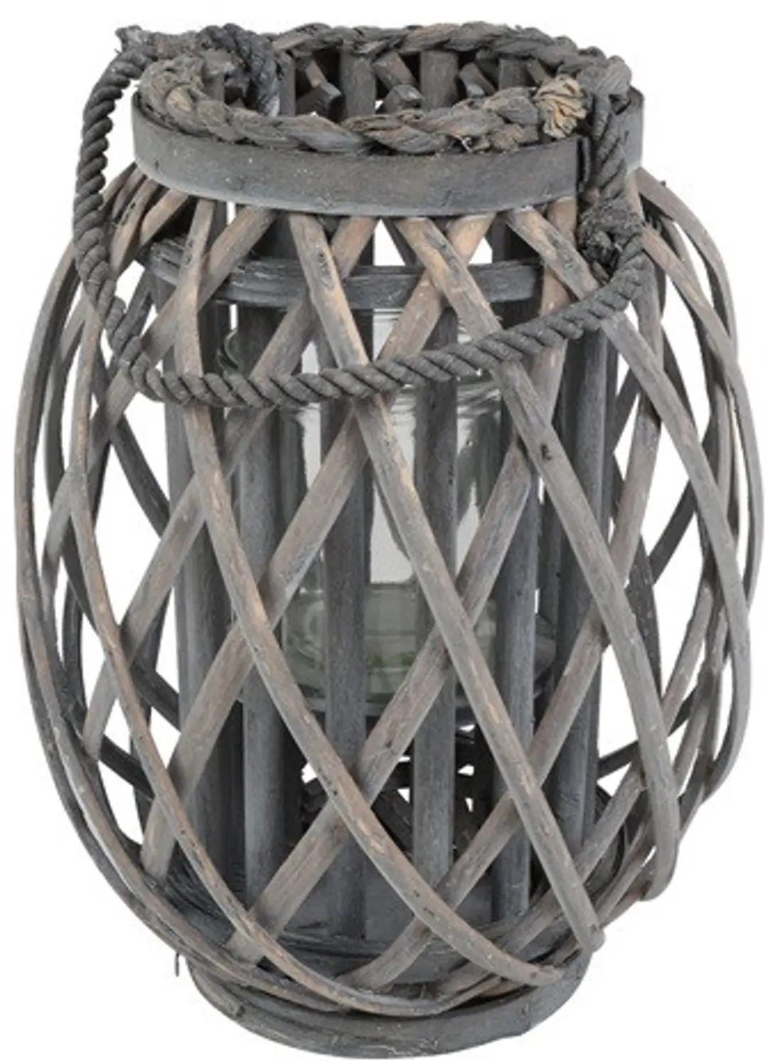 Countryfield Windlicht Tifany Hoog Grijs 30 cm