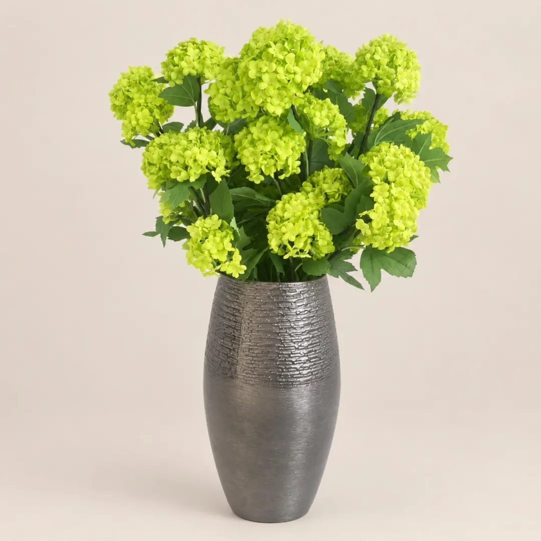 Bellatio Design Kunstbloem Viburnum / sneeuwbal Roseum