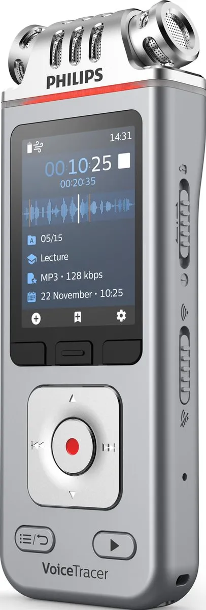 Philips DVT4110 Memorecorder - Zilver