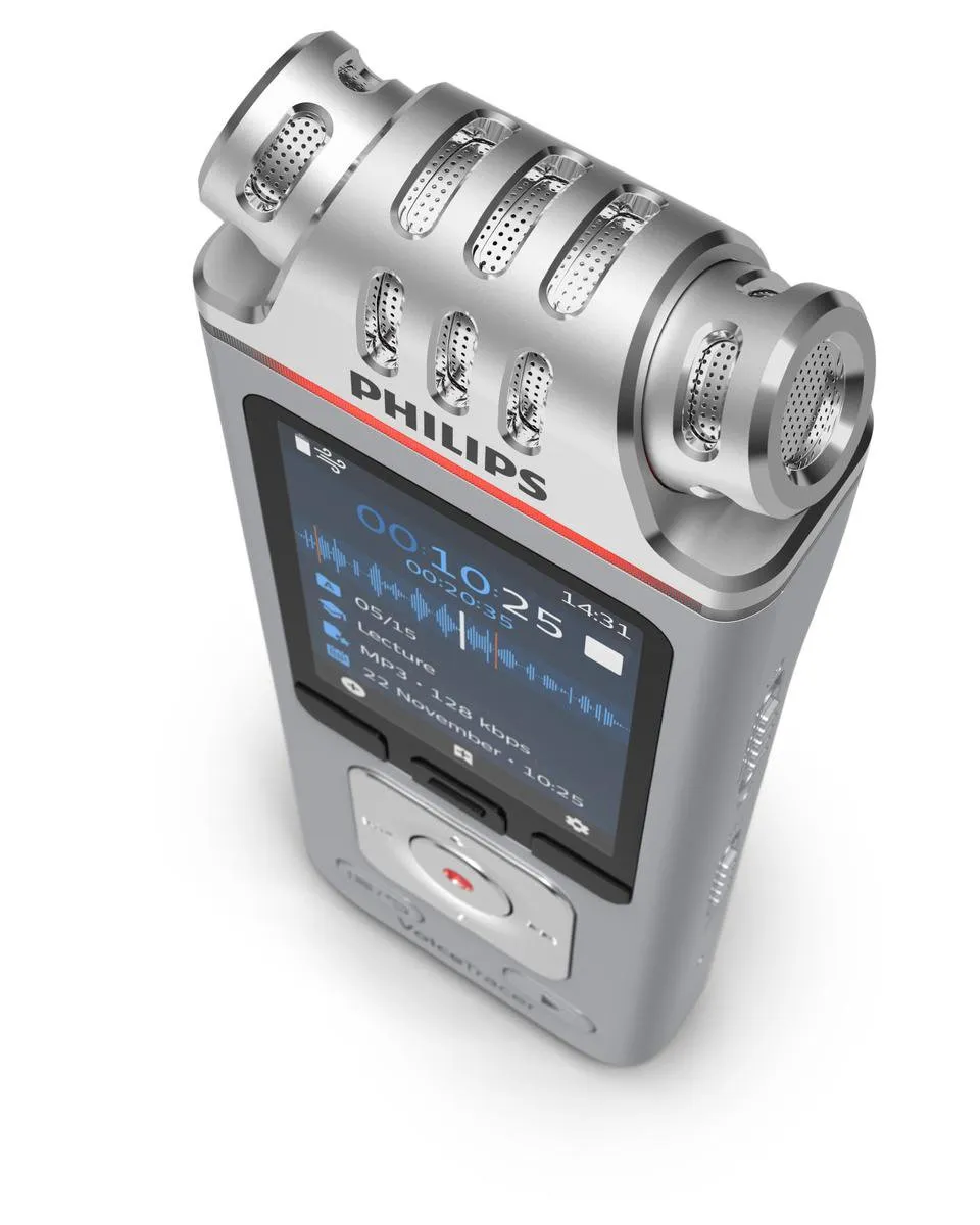 Philips DVT4110 Memorecorder - Zilver