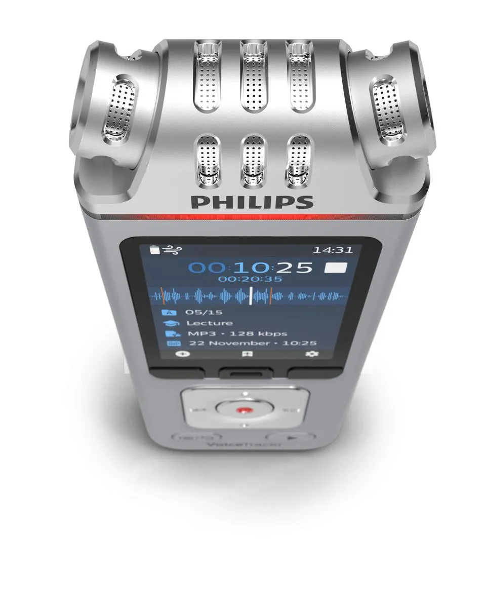 Philips DVT4110 Memorecorder - Zilver
