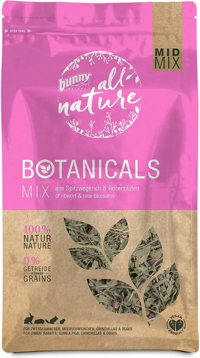 Bunny Nature Botanicals Konijnensnack Weegbree