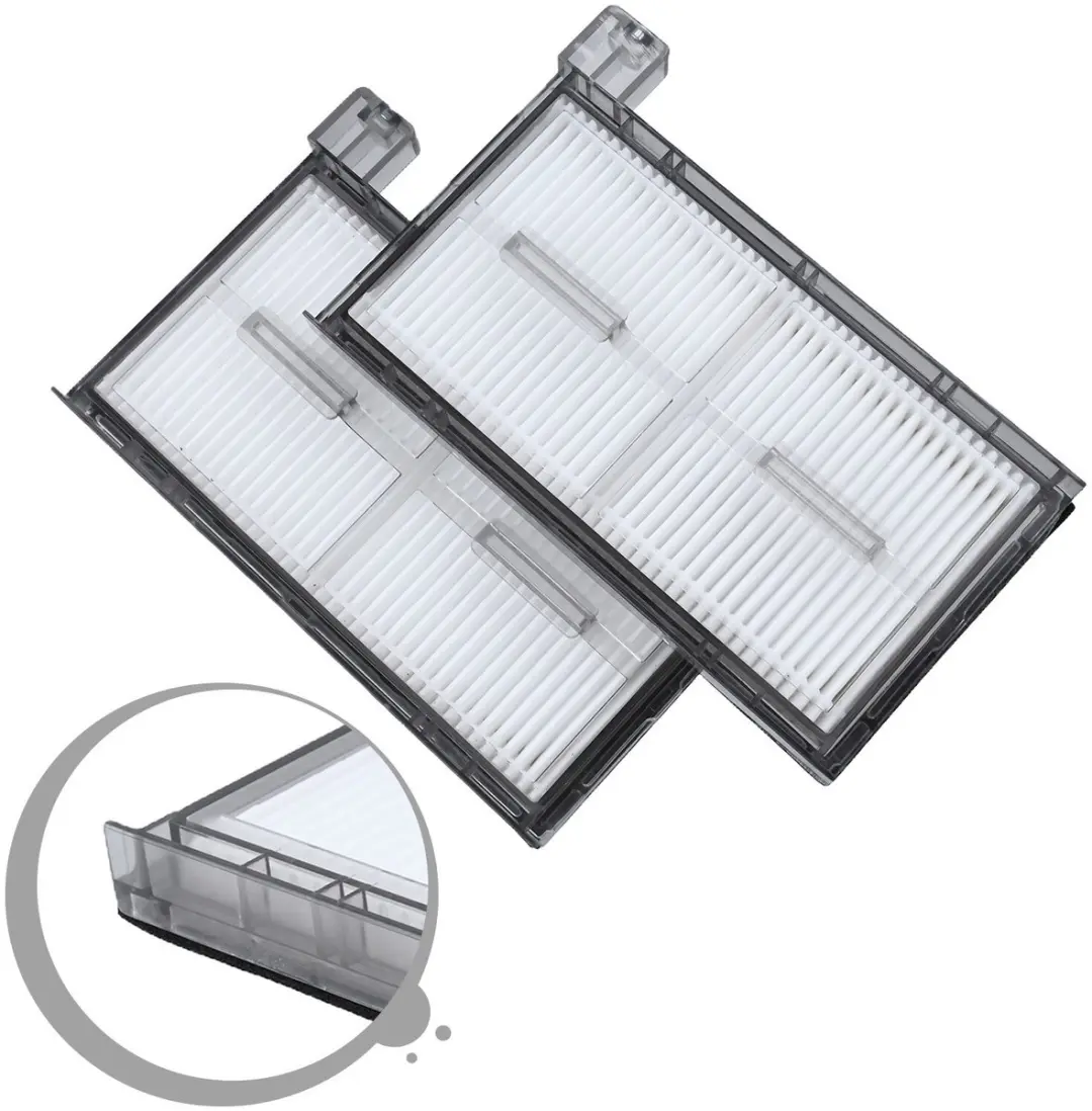 2 reservefilters geschikt voor accessoires van de Eufy robotstofzuiger X8pro