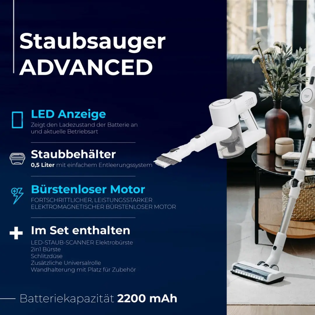 Adler AD 7060 Steelstofzuiger - 350W - afbeelding 2 van 6