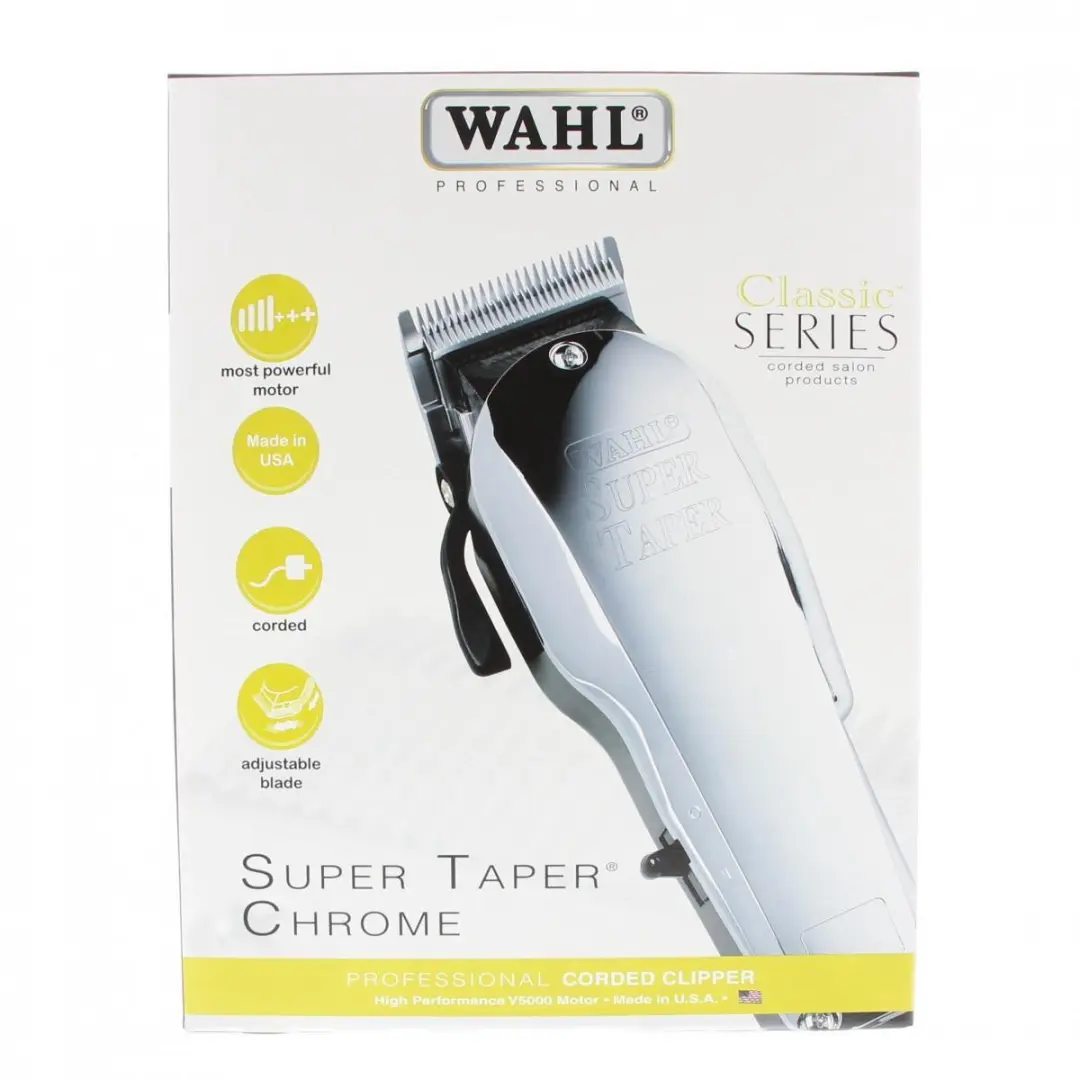 Wahl Super Taper Chroom 08463-216 Tondeuse - Zilver - afbeelding 3 van 6