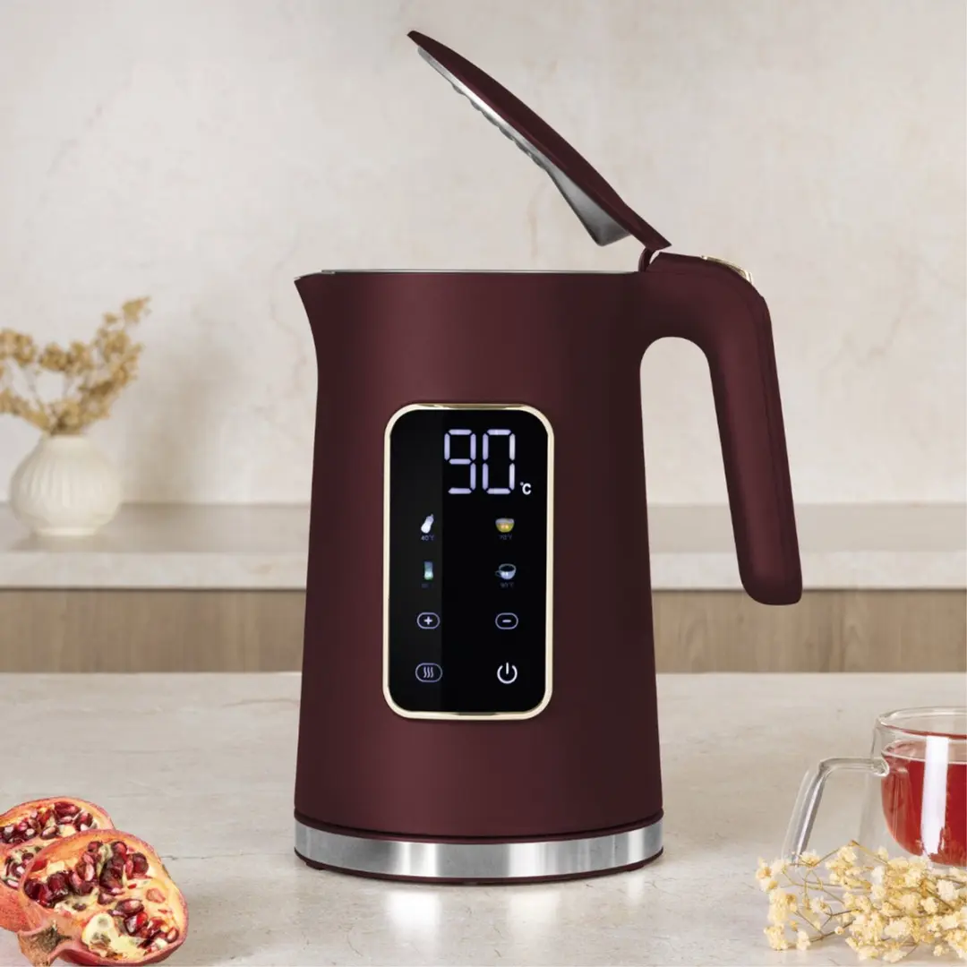 BerlingerHaus 9735 Digitale Waterkoker 1.7L - Bordeaux Rood - afbeelding 3 van 6
