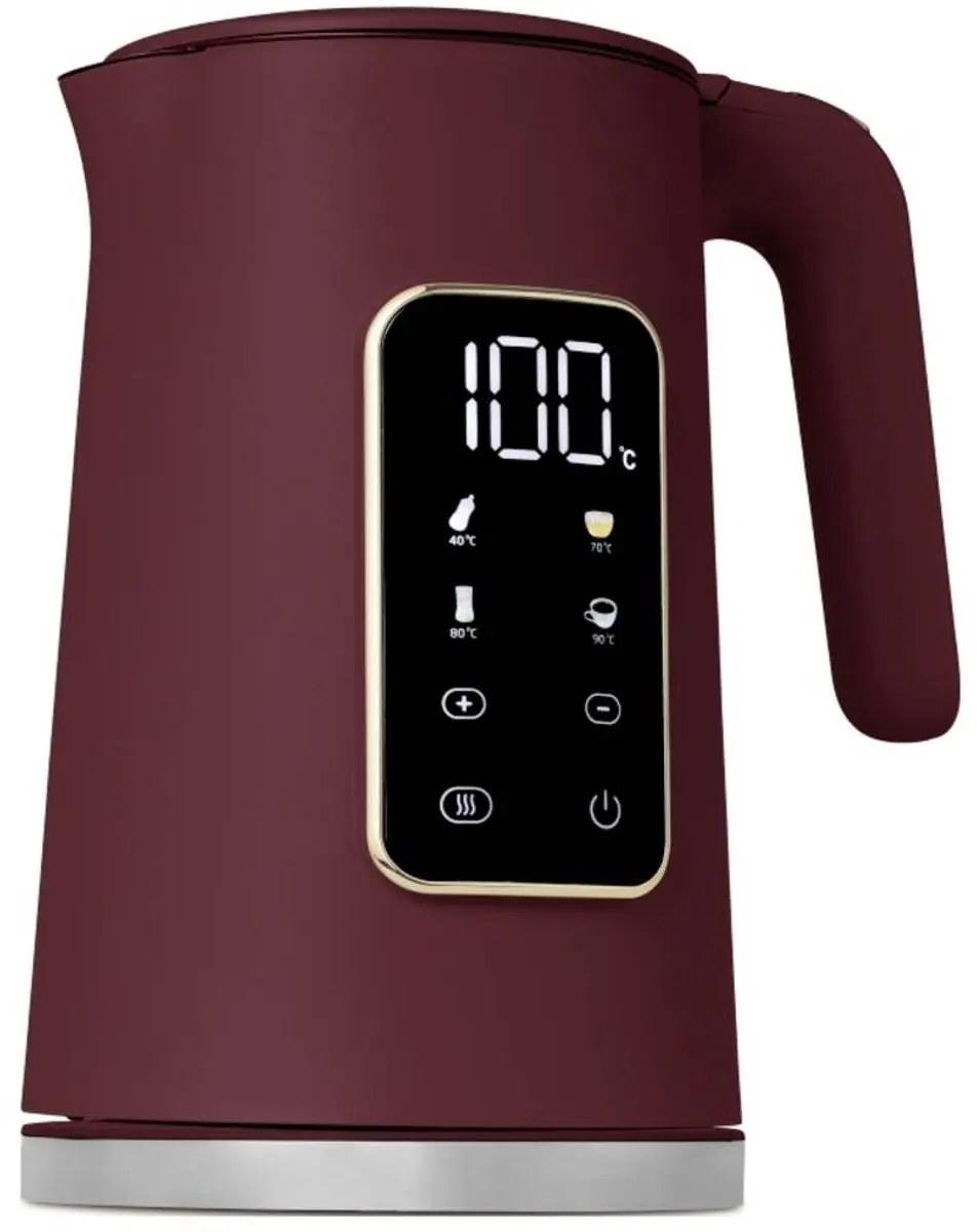 BerlingerHaus 9735 Digitale Waterkoker 1.7L - Bordeaux Rood - afbeelding 6 van 6