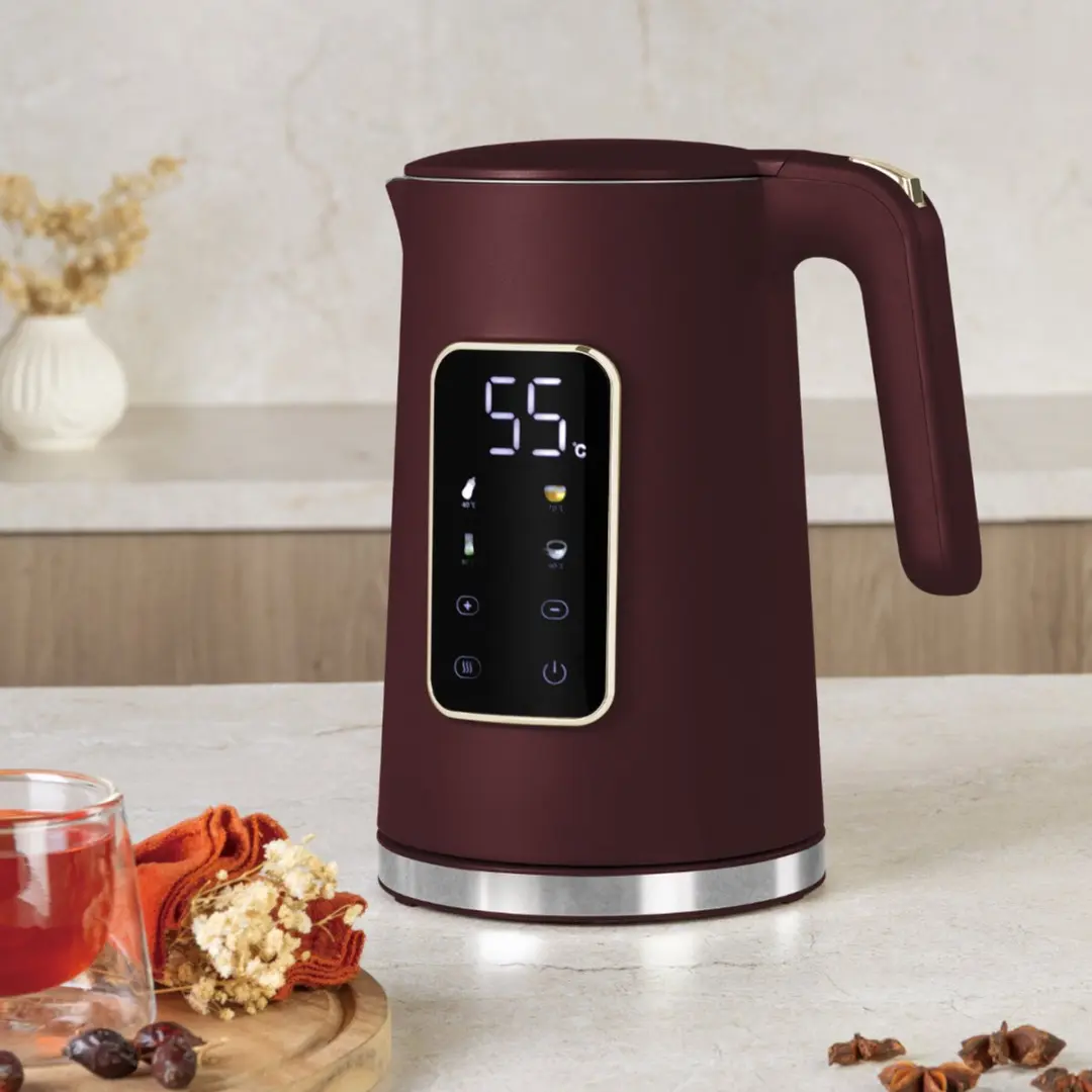 BerlingerHaus 9735 Digitale Waterkoker 1.7L - Bordeaux Rood - afbeelding 4 van 6