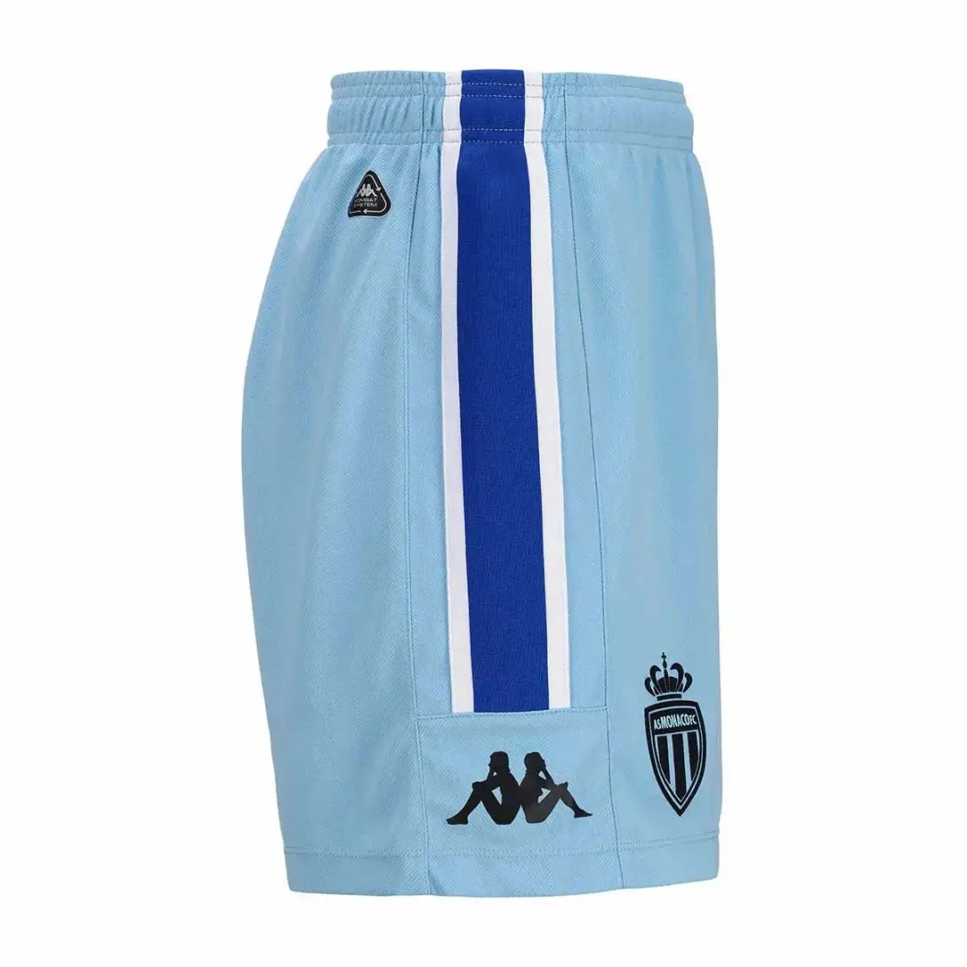 Kappa AS Monaco Keepersshort Kombat Ryder 2024/25 - Blauw - afbeelding 2 van 2