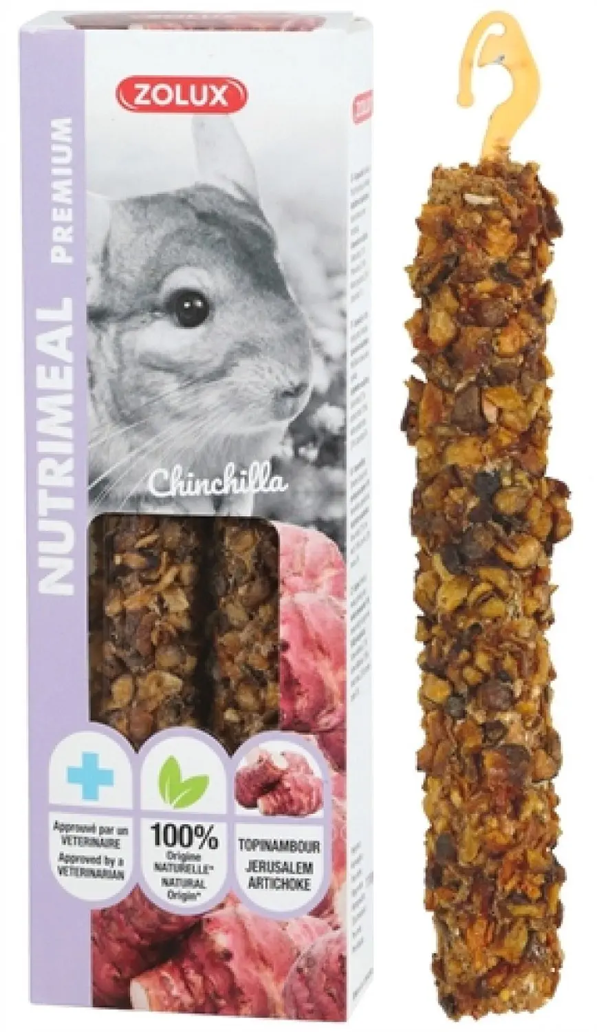 Zolux Chinchilla Snack Aardpeer 2 Stuks