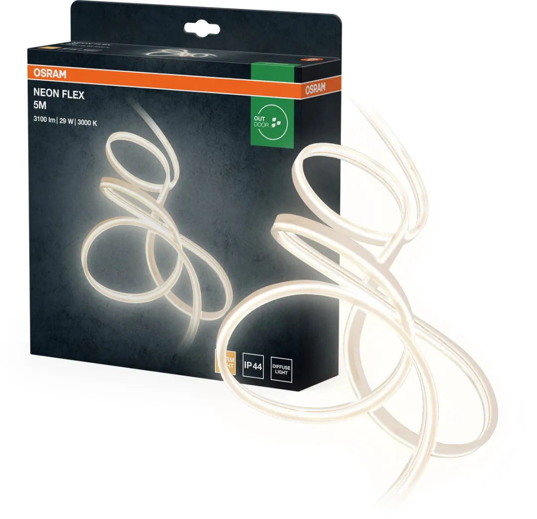Osram Neon Flex LED-strip 5m IP44 - Warmwit 3000K