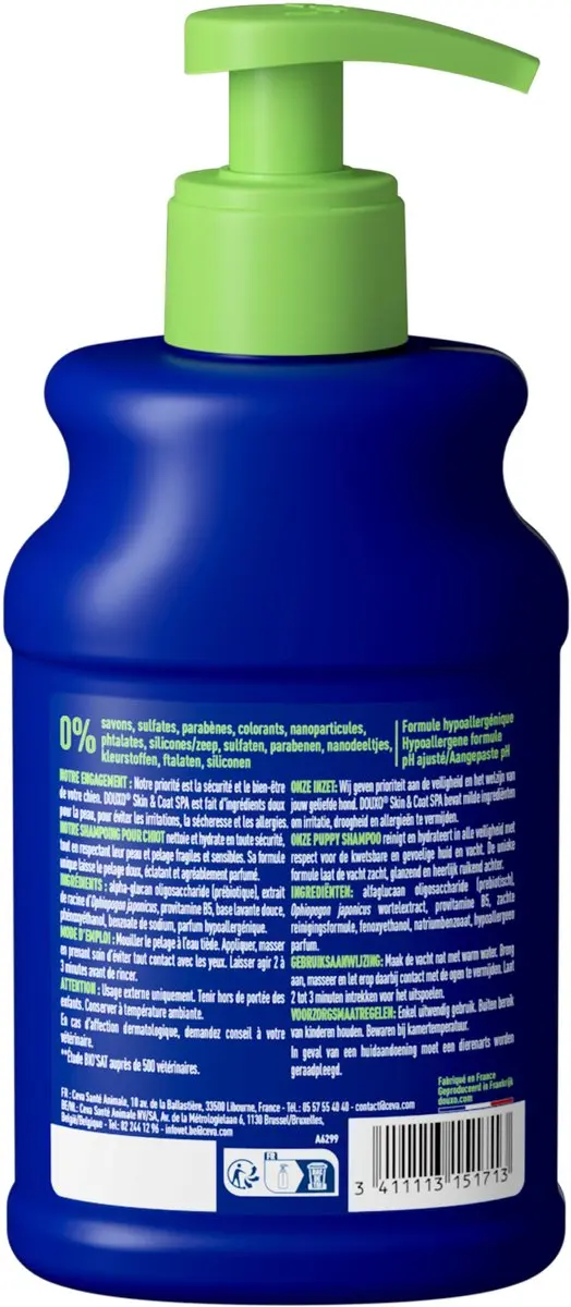 Douxo SPA Puppy Shampoo 250ml - afbeelding 5 van 6