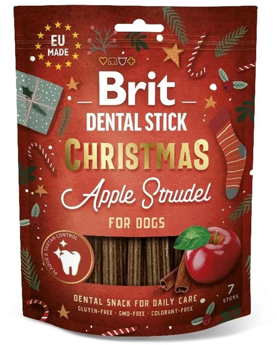 Brit XMAS Apfel Strudel Dental Sticks 251g