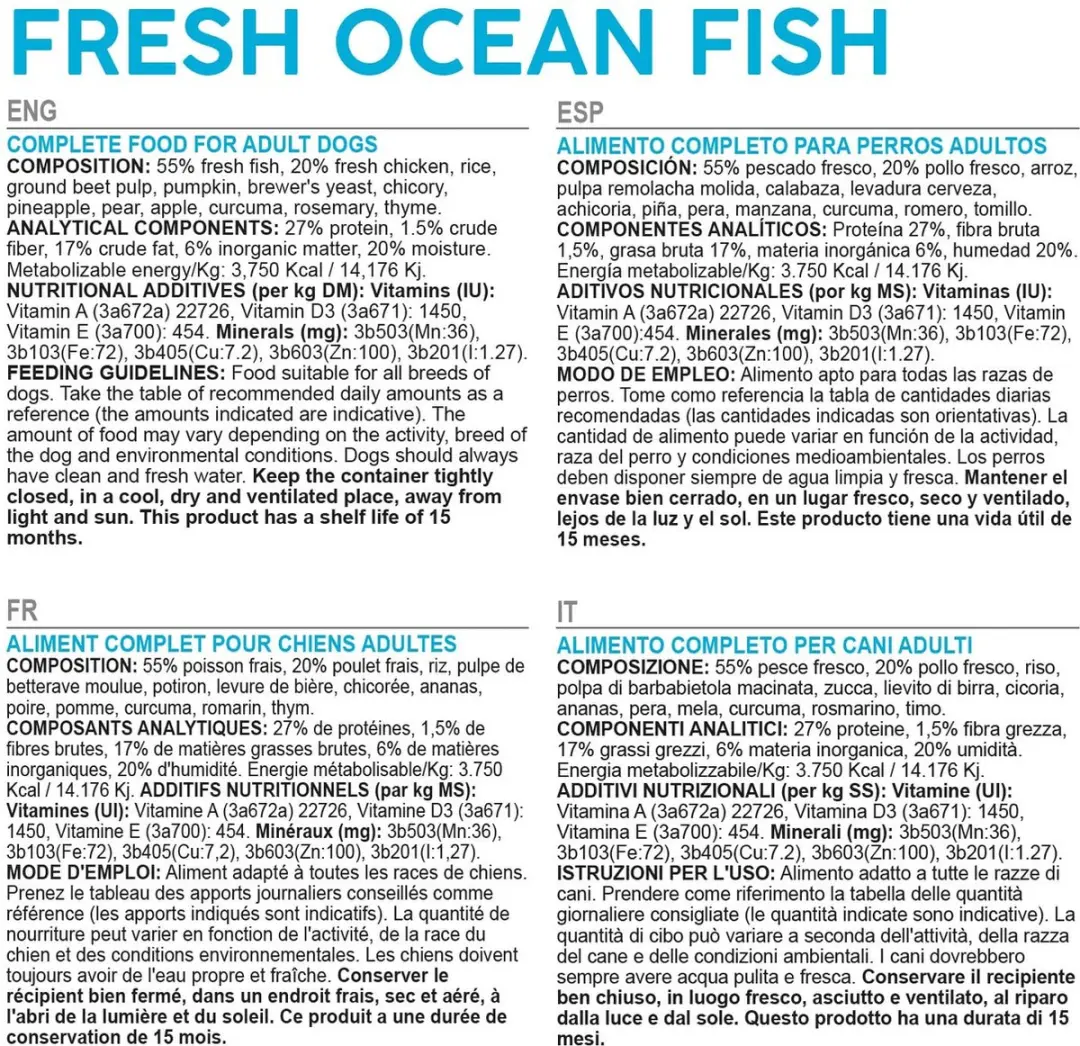 Arquivet Fresh Oceanische Vis Hondenvoer 10kg - afbeelding 6 van 6