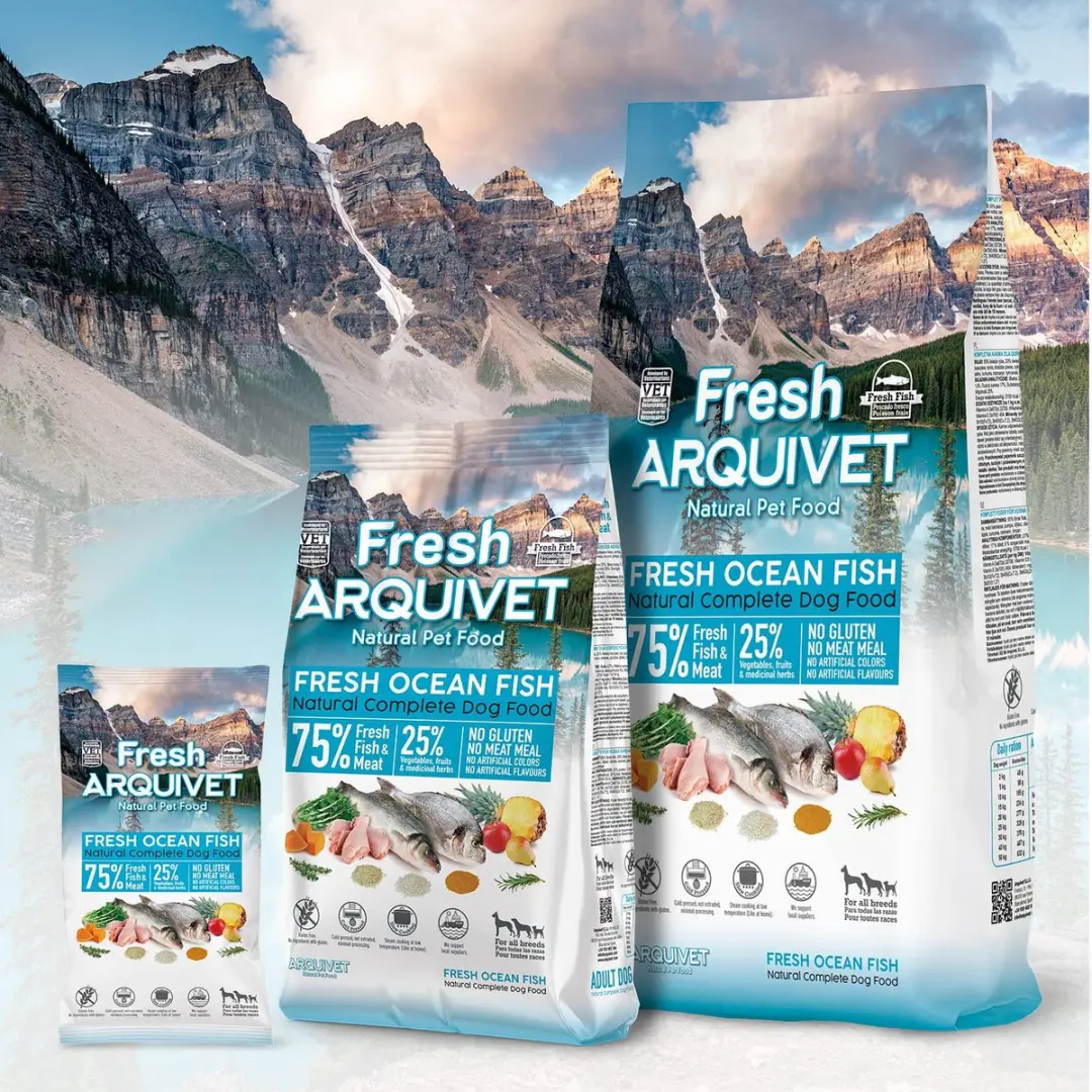 Arquivet Fresh Oceanische Vis Hondenvoer 10kg - afbeelding 3 van 6