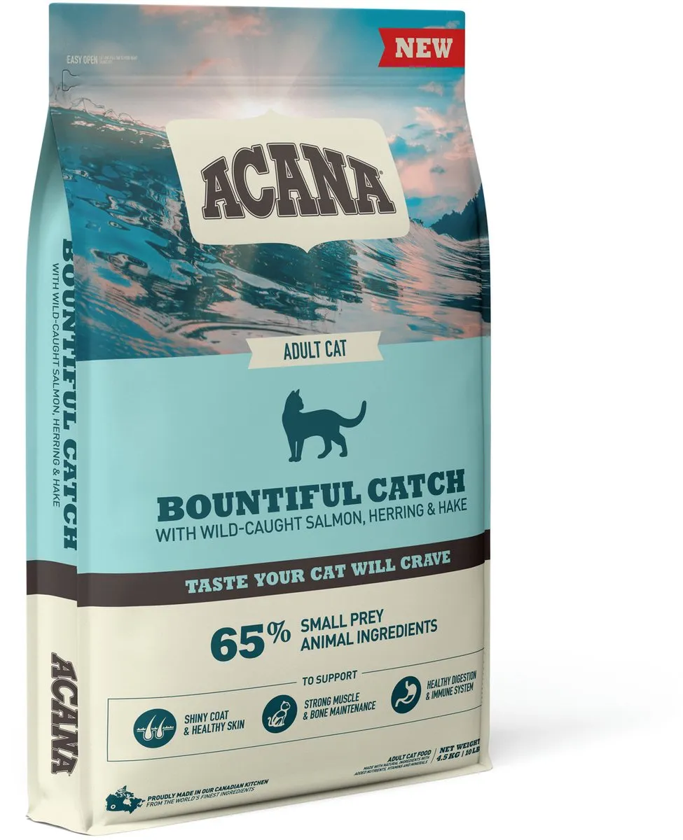 Acana Bountiful Catch Kattenvoer 4,5 kg