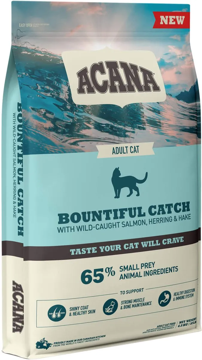Acana Bountiful Catch Kattenvoer 4,5 kg